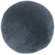 Marshmallow sötétkék mikroszálas díszpárna, ø 40 cm - Tiseco Home Studio