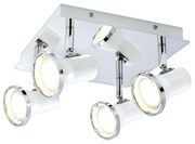 Rabalux Rabalux 5500 - LED Fürdőszobai spotlámpa STEVE 4xGU10/4,5W/230V IP44 RL5500