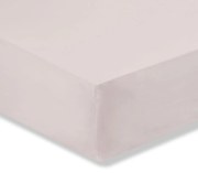 Rózsaszín egyiptomi pamut lepedő, 135 x 190 cm - Bianca