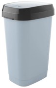 KIS Hulladékgyűjtő Dual Swing Bin L szürke, 50 L