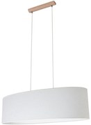 Spot-Light 1027400211536 - MERCEDES kábeles csillár 2xE27/40W/230V tölgy