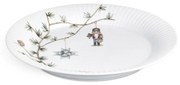 Fehér porcelán tányér karácsonyi mintával ø 27 cm Hammershøi Christmas – Kähler Design