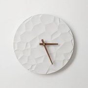 ODLITO Beton falióra Holdkráter – fehér – 30 cm – barna mutatók