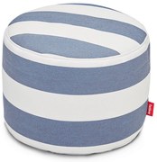 Fatboy Babzsák / puff "point outdoor", többféle változatban - Fatboy® szín: óceánkék csík