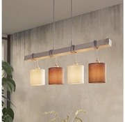 Eglo 55206 - Csillár zsinóron TOWNSHEND 4xE27/60W/230V