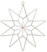 Aranyszínű fénydekoráció karácsonyi mintával ø 31 cm Gleam – Markslöjd