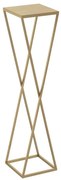 Luminex Virágállvány 100x24 cm arany színben LU0432