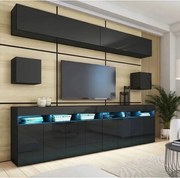 Nappalifal Premium Fekete matt/ fekete fényes