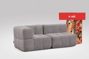 2 Elemes Moduláris Kanapé – Szürke