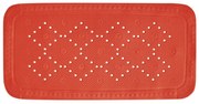 Spirella ALASKA csúszásgátló fürdőkád alátét,piros, 91 x 36 cm