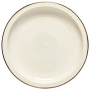 Téglavörös-bézs agyagkerámia tányér ø 26 cm Poterie – Casafina