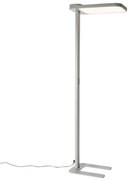 Nappali fényű állólámpa szürke, szögletes, LED-del és dimmerrel - Guzo