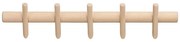 Natúr színű tölgyfa fali fogas Hillmond – Rowico