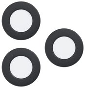 Eglo FUEVA 5 99146 beépíthető lámpa 3x2,7W LED, 3000K, 3x300 lm