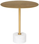Fém kerek tárolóasztal ø 51 cm Lecco – House Nordic