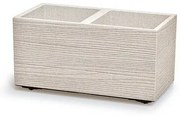 MADERA CASE ECO WOOD virágtartó 77 cm, fehér, M