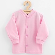 Baba pamut kabátka New Baby Happy Elephante pink, vel. 56 (0-3 h)