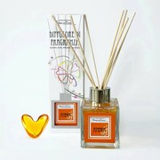 Illat diffúzor 100 ml – Borostyán Rattanpálcás Szobaillatosító