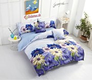 GERBERA krepp ágynemű 140x200 cm Ágynemű mérete: 140x200 cm, A csomag tartalma: 3 Készletcsomagolás