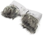 Kézmelegítő babakocsira 2az1-ben New Baby plüss grey