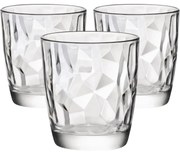 Bormioli Rocco 3 db-os Diamond pohár szett , 300 ml, 300 ml