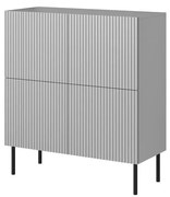 Asensio KM-2 komód világosszürke