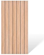 Öntapadós PVC dekorpanel, 4db-os csomag, pácolt tölgy lambéria minta, 30 x 60 cm