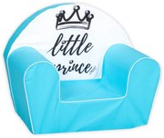 baby nellys gyermek fotel lux little prince, kék