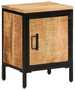 tömör mangófa éjjeliszekrény 40 x 30 x 52,5 cm