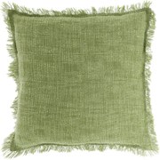 Dekoratív párna MAXIMEA 45x45 cm, olíva zöld