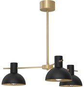 Csillár rúdon  ESTATE MINI 3xE27/15W/230V fekete