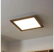 Brilagi - LED Mennyezeti lámpa SLIMFRAME WOOD LED/36W/230V 49,5x49,5 cm barna