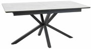 Hull II étkezőasztal, márvány / fekete