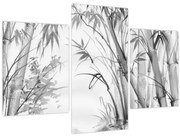 Kép - Bambusz erdő (90x60 cm)