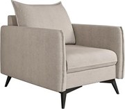 Bézs fotel Juli Bis – Ropez