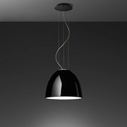 Artemide Nur Mini Gloss fekete fényes 150W, dizájn, E27