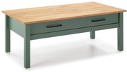 Miranda zöld fa dohányzóasztal - Marckeric