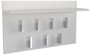 2F modern fogas, matt fehér