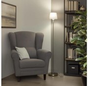 Brilagi - LED állólámpa CERIA 1xE27/40W/230V Ø 20,5 cm szürke/matt króm