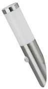 Rabalux 8266 - Kültéri lámpa érzékelővel INOX TORCH 1xE27/25W/230V IP44