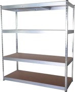 ROJAPLAST Polcos állvány 160 x 60 x 180 cm ezüst