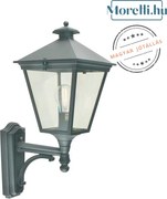 Kültéri Fali Lámpa Fekete LONDON NORLYS 480B