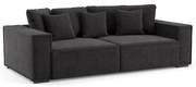 BOLZANO fekete kanapé