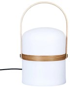 Kültéri lámpa fogantyúval KIARA 26,5 cm, fehér