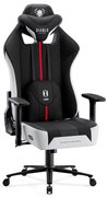 Diablo X-Player 2.0 szövet gamer szék Átlagos méret: fehér-fekete Diablochairs