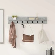 Fali Kabáthorog Beton szürke 100 x 10.5 x 18 cm Faanyag