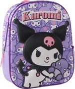 Hello Kitty Little Rebel 3D hátizsák, táska 30 cm