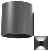 Sollux SL.0566 - ORBIS 1 fali lámpa 1xG9/40W/230V antracit