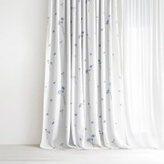 Goldea dekor függöny - kék búzavirág 140x150 cm