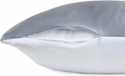 Selyem párnahuzat 40X40 bambusz szürke Klara